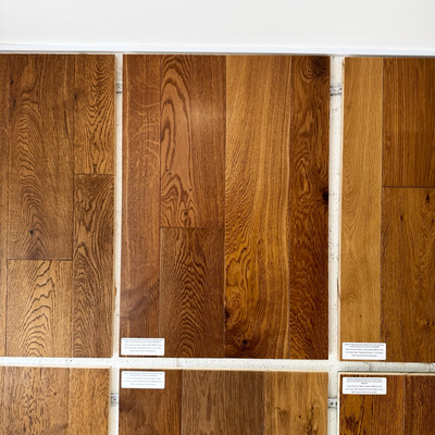 Boston Engineered Real Wood French Oak Smoked Satin Lacquered